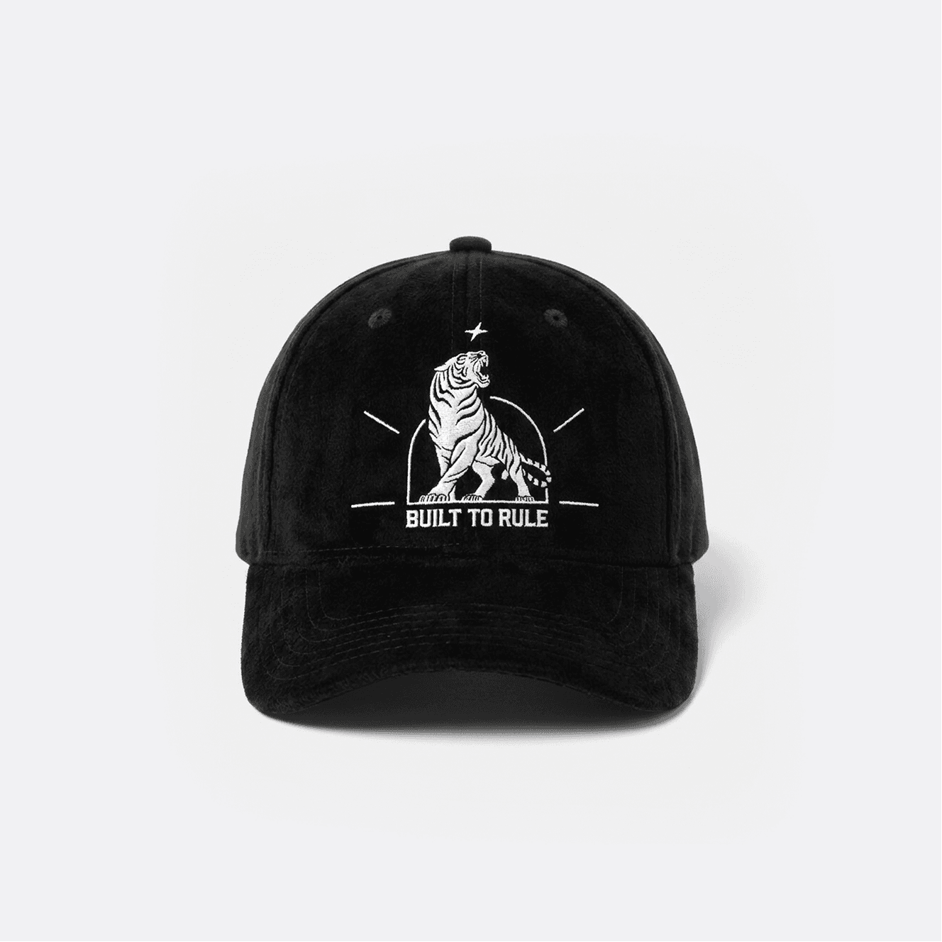 MIDNIGHT BLACK SUEDE CAP 2