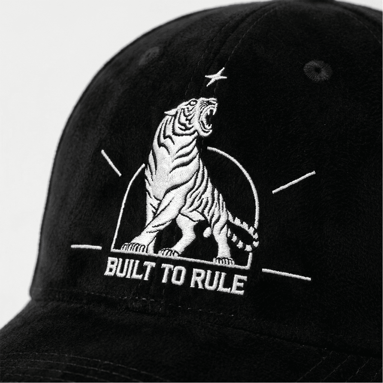 MIDNIGHT BLACK SUEDE CAP 3