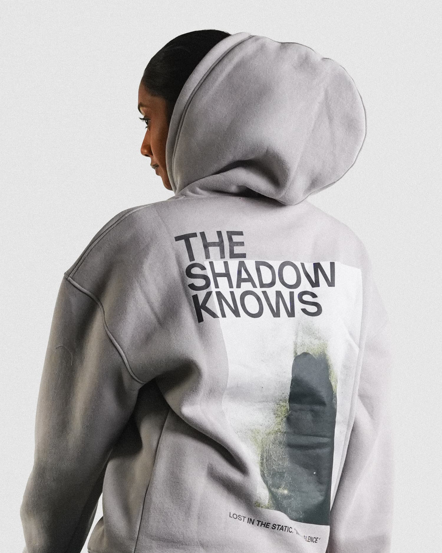 The Shadow Knows - Oversized Unisex Hoodie photo 8