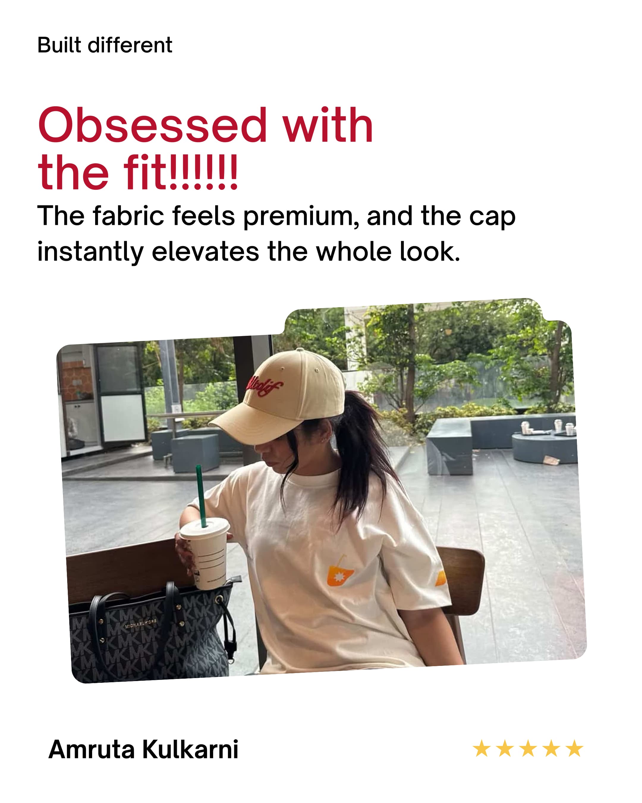 Amruta Kulkarni wearing BLTDIF apparel